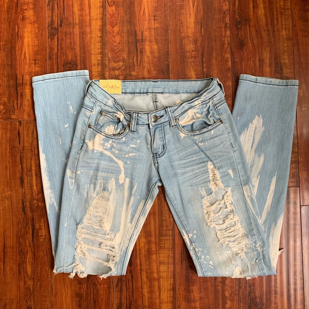 Bleached Jeans